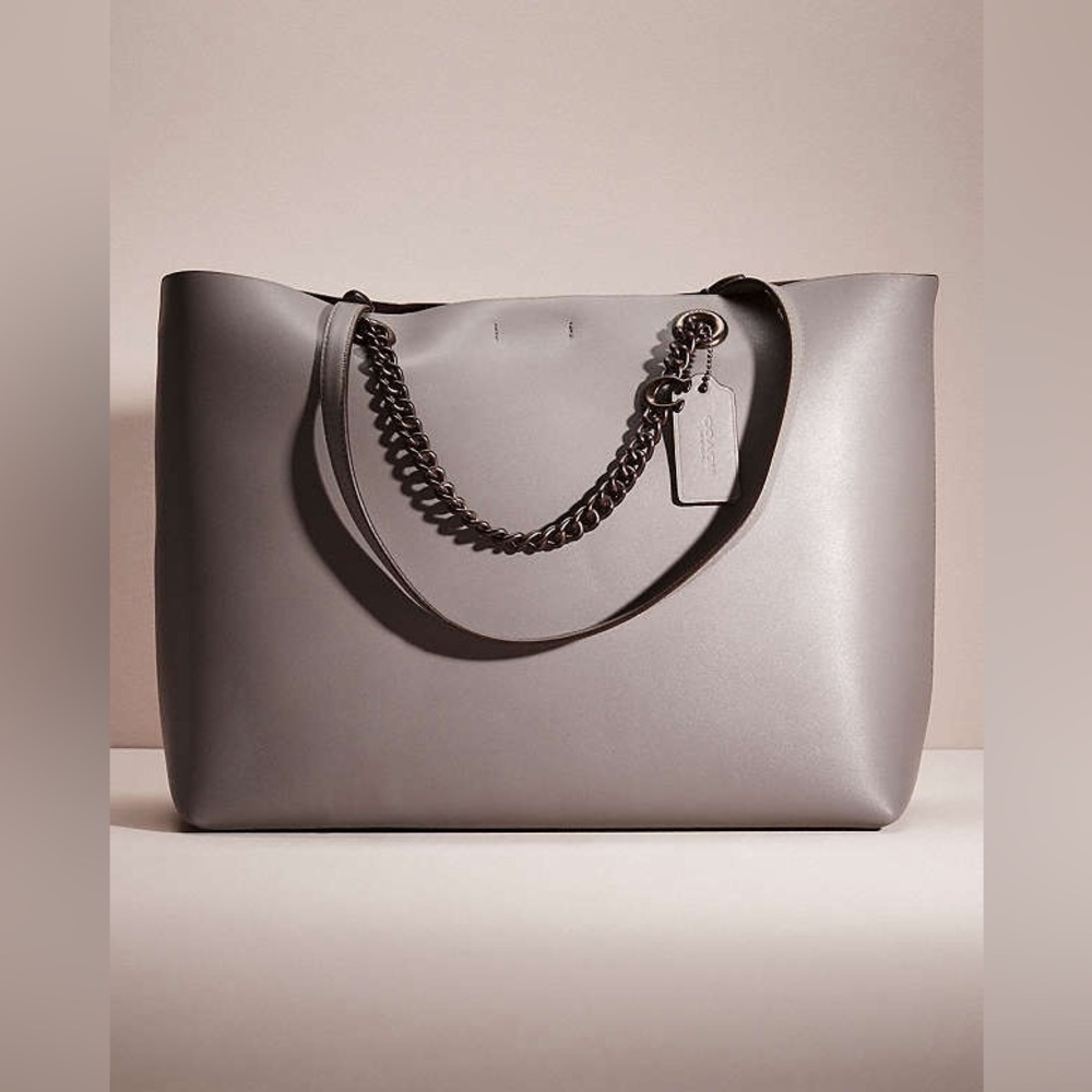 Coach signature chain central tote bag